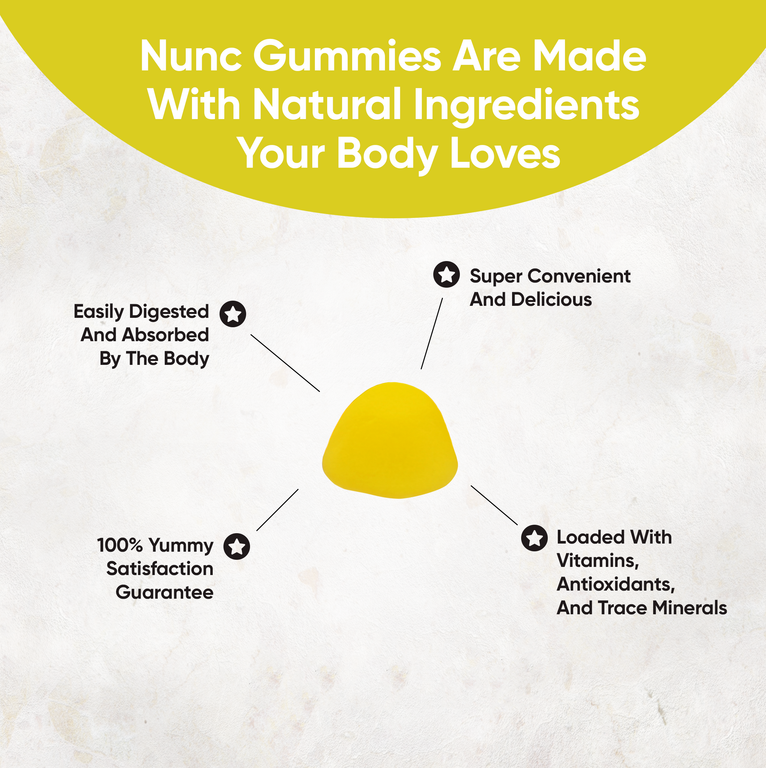 NUNC - Vitamin D Gummies (2000 IU).