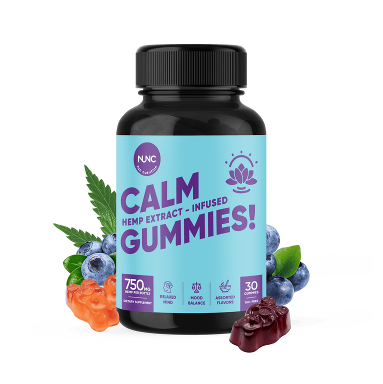 NUNC - Calm Gummies - 1 Bottle.
