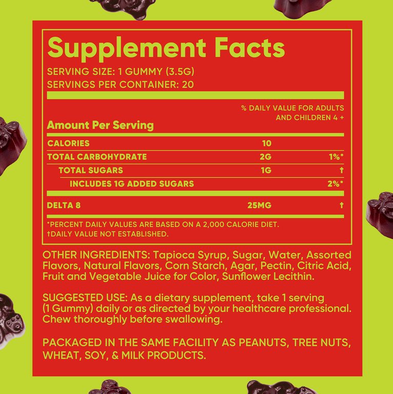 NUNC - Happy Gummies - 1 Bottle.